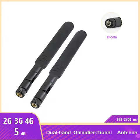 Dual-band 4G LTE Antenna 5dBi RP-SMA External Router Antena WiFi 3G Antenna For Huawei Modem Router 