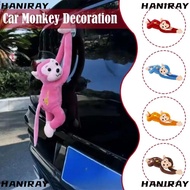 HANIRAY Monkey Plush Toys, Hanging Monkey Gibbon Long Arm Ape Car Pendant, Trendy Car Accesorios Qui