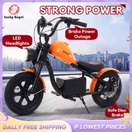 【Warranty】 Electric Motorcycle For Kids Strong Power Electric Motorbike For Kids With LED Light