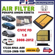FIS Air Filter Honda Civic FD SNA 1.8CC 2006-2012YR 17220-2MB-Y00 17220-RND-M00 17220-RNA-A00 Penapi
