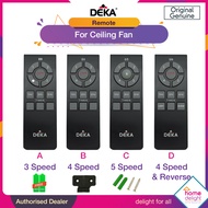 Deka Remote For Ceiling Fan K9/F5P/F54P/XR10/XR11/F5X/