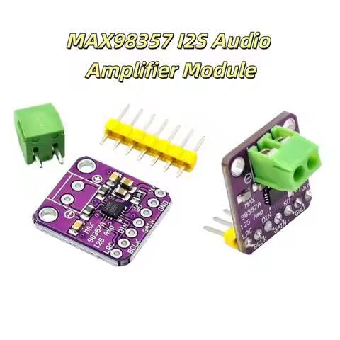 1 Set Breakout Interface I2S DAC Decoder High Quality MAX98357 MAX98357A I2S 3W Class D Amplifier Fo