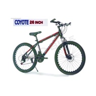 Coyote จักรยานเสือภูเขา Himalaya วงล้อ26นิ้ว เกียร์21Sp. ดิสเบรคหน้าหลัง โช๊คหน้า จักรยานผู้ใหญ่ รถจ