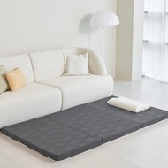 3-stage high elastic foam foldable single mattress 90x200x8cm 1+1