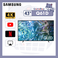 Samsung - 43" QLED 4K Q61D 智能電視 QA43Q61DAJXZK 43Q61D 三星 Smart TV 43吋 Netflix Disney+ 打機 電視 PS5 Switc