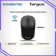 Targus W600 Wireless Optical Mouse - Black (AMW600)