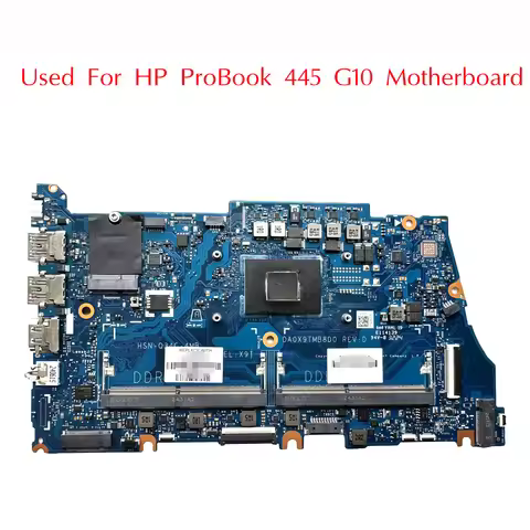 N38980-601 Used For HP ProBook 445 G10 Motherboard DA0X9TMB8D0 DA0X9TMB8D1 With Ryzen5 7530U R7 Pro 