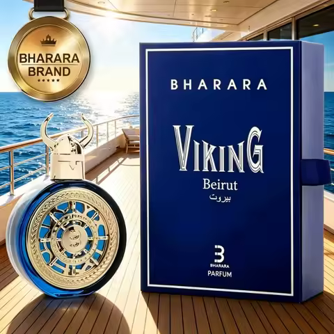 Bharara Viking Beirut Eau de Parfum (100ml/3.4 fl oz) – A unisex woody-aquatic fragrance featuring t