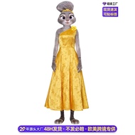 Cross-Border Crazy Animal City Rabbit Police Officer Judy cosplay Yellow Dress cos Costume Character