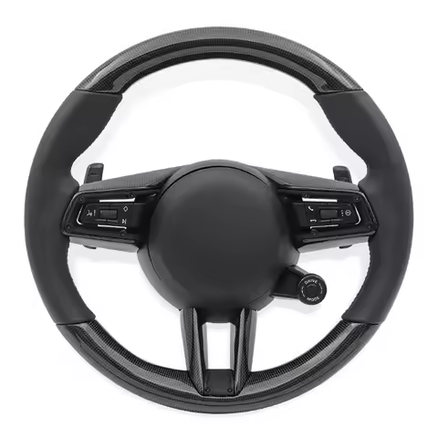 Carbon Fiber Steering Wheel for Porsche Cayenne Boxster Panamera Cayman 911 991 992 970 997 981 987 