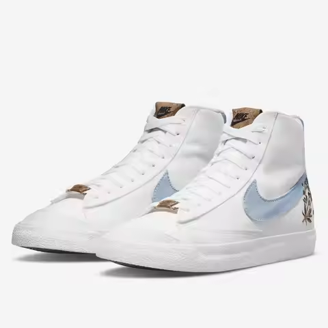 Nike Authentic Blazer Women's Foam Classic Sports Casual Sneakers DC9265-100