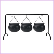 Halloween Cauldron Cauldron Candy Bowl Iron Pot Bucket Servers for Treat Kitchen Dining Home Decorat