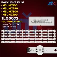 Backlight TV LG 65 Inch 65UM7100 65UM7290 65UM7300 65UN7300 65uk63(BOE)9LED-SVL650A95-REV1.0180416