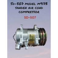 SD-507 MODEL M9173 SANDEN COMPRESSOR AIRCOND NEW