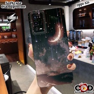 HP Oppo A55 Softcase Oppo A55 Latest Silicone Pro Camera Fashion Moon Cover Oppo A55 Softcase Premiu