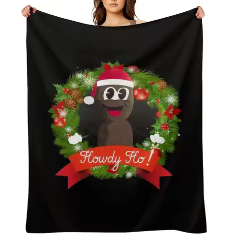 South Park - Mr Hankey - Howdy Ho! Gift For Men and Women, Gift For Fans, Gift Christmas Day Throw B