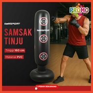 TaffSPORT Vertical Punching Bag Inflatable Punching Bag Pole 160cm - DS0097