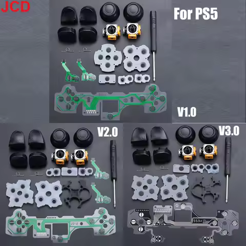 For PS5 V1.0 2.0 3.0 BDM-010 020 030 Gamepad Controller R1L1R2L2 Trigger Button Conductive Adhesive 