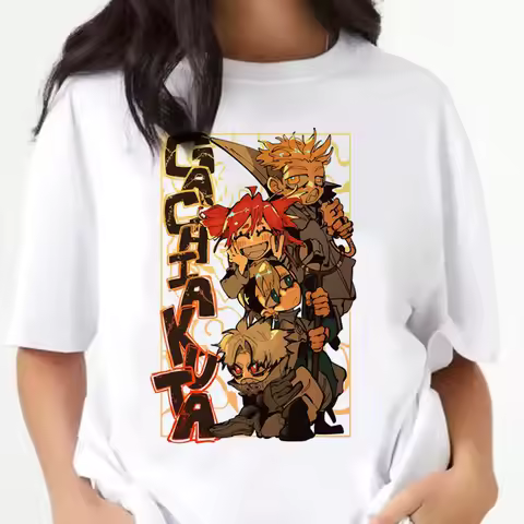 Gachiakuta top tees female party Psychedelic japan streetwear scene t-shirt 2000s anime streetwear p