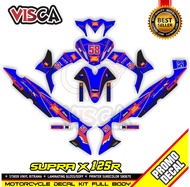 Decal Supra X 125 R Modif Keren Stiker Supra X 125 R Full Body Striping Supra X 125 R Variasi Keren