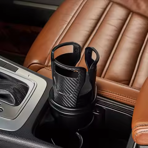 For Audi Q3 Q5 Q7 4L R8 TT Multifunctional Adjustable Car Cup Holder Expander Adapter Base Tray 8J A