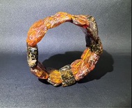 11粒蜜蠟／琥珀手鐲 手鐲寬度可調較 Amber Bracelet