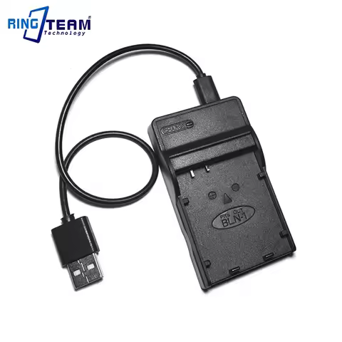 BCN-1 USB Charger for Olympus BLN-1 BLN1 Battery Pack Fits OM-D E-M5 / II OM-D E-M1 PEN E-P5 Digital