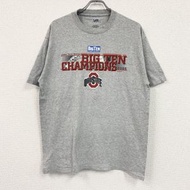 古著 Lee SPORT 短袖印花T卹，灰色，L碼