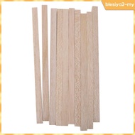 [BlesiyaedMY] 10x Wood Craft Sticks Safe DIY Stick ITower Hobbies Rods Balsa for DIY Craft