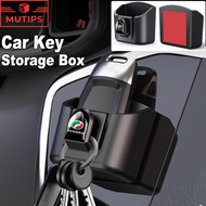 Perodua Car Key Storage Box Remote Control Organizer Card Slot Mini Storage Hook For Bezza VIVA Alza