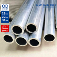 Aluminium Tube OD 29-31mm Length 300mm 500mm Round Aluminum Alloy Pipe 6063 Thickness 0.5-11mm Strai
