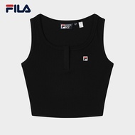 FILA CORE LIFESTYLE SETTANTA Women Knitted Sleeveless Top (Black / White)