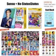 Ready To Ship 92pcs bus Photocards Because You I Shine 2024 New Debut Men's Team LOMO Card