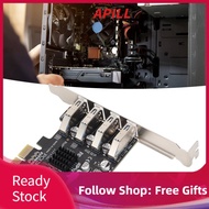apill USB 3.0 PCI Express Expansion Card PH64 2U/4U VL805 Chip 5Gbps 4 Port for
