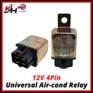 UNIVERSAL METAL 4-Pin Aircond / Fan Fuse Relay (12V 40A) PROTON SAGA / WIRA Cars Automotive Kereta 空
