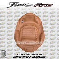 Sarung Kulit Jok Motor Yamaha Fino Caferacer Premium. Mio Fino 125 Fino Grande Fino Karbu