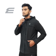ELGINI ELGINI E16214 Hooded Windbreaker Jacket Water-Resistant 100% Polyester S-XXL