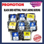 BIGSALES Black Bird Mesh Net Netting / Jaring Burung Hitam