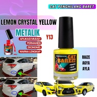 Cat Oles Kuning Y13 Lemon Yellow Metalik Pengilang Baret Mobil Agya Raize Ayla