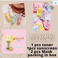 READY STOCK SET KOMBO LEA GLORIA ORIGINAL INDONESIA