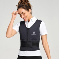 [High-End] HorseworldMaster Adjustable Elastic Equestrian Armor Boys Girls Children Riding Safety Pr