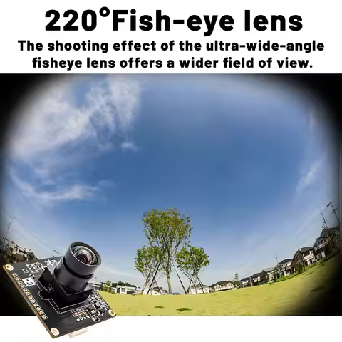 12MP HD USB Camera Module 1/2.3" IMX577 CMOS 1080P 120FPS With No Distortion Lens Plug And Play For 