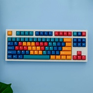 【Keycap Only】GMK Panels Keycaps 129 Keys Cherry Profile PBT Five-Sided Sublimation For Cherry MX Swi