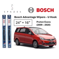Proton Exora Wiper Bosch U Hook Front Wiper Advantange 24"+16" U Hook