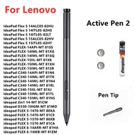 Active Pen 2 W/Bluetooth For Lenovo ideaPad C340 D330 Flex 4 Flex 5 Flex 6 Flex 14 Flex 15 Flex 5i T
