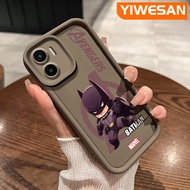 YIWESAN เคสสำหรับ Xiaomi MI Redmi A1 A2ลายการ์ตูนอะนิเมะเฮคซิลิโคนเคสมือถือรวมป้องกันเลนส์กล้องฝาครอบใหม่กันกระแทกง่ายเคสนิ่ม