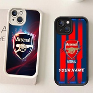 ST1 Arsenal Casing for iphone 14 7 8 13 Pro Max Plus Phone Case