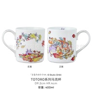 TOTORO Totoro Noritake Miyazaki Hayao Coffee Cup Cute Wu Gu Porcelain Plate Tea Set Gift Set