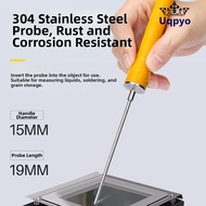 UQPYO Teflon Long Wire Temperature Test, 0.5/1/2/3/5/10M -50~200° K-type TP-01 Thermo Sensor Probe, 