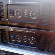 (Peti Kayu) Power Amplifier Rdw Profesional Fa20000 Fa 20000 Original